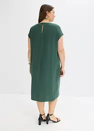 Jurk van getructureerd materiaal, bonprix