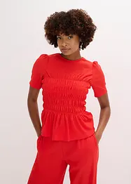 Shirt met smokwerk, bonprix