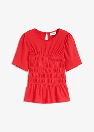Shirt met smokwerk, bonprix