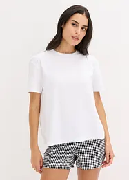 Oversized shortama met met geweven short, bonprix