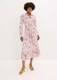Maxi jurk met een bloemenprint, bonprix