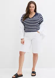Bermuda met open onderkant, bonprix