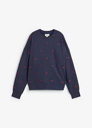 Oversized sweater met borduursel, bonprix