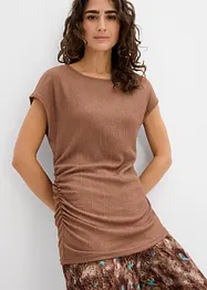 Asymmetrische top van lichte crêpe, bonprix
