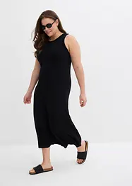Jurk met spaghettibandjes van soepele viscose, bonprix