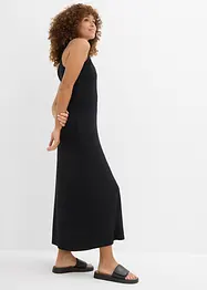 Jurk met spaghettibandjes van soepele viscose, bonprix