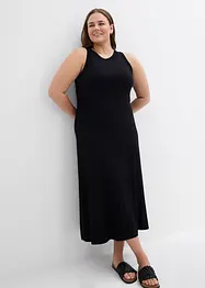 Jurk met spaghettibandjes van soepele viscose, bonprix