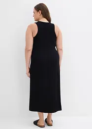 Jurk met spaghettibandjes van soepele viscose, bonprix