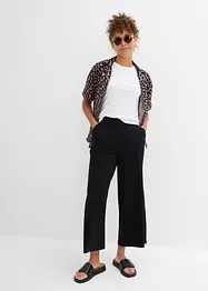 7/8 broek van biologisch katoen met stretch, bonprix