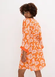 Tuniekjurk met kant van gestructureerde viscose, bonprix