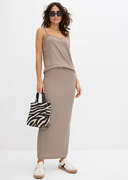 Maxi rok van lichte crêpe, bonprix