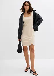 Mini jurk met split, bonprix