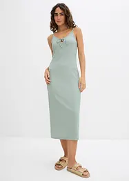 Midi jurk van lichte crêpe, bonprix