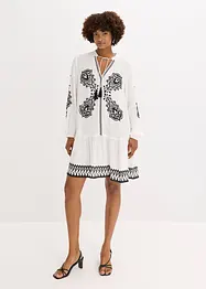 Tuniekjurk van gestructureerde viscose, bonprix