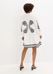 Tuniekjurk van gestructureerde viscose, bonprix