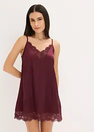 Slipdress met glanseffect, bonprix