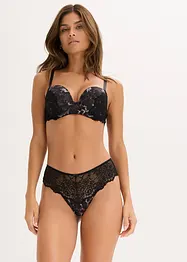 Push up bh met sierlijk kant, bonprix