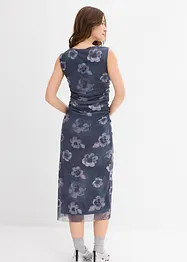 Midi jurk van fijn mesh, bonprix