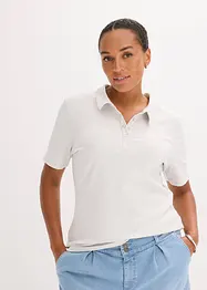 Poloshirt in een viscosemix, bonprix
