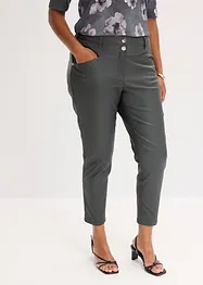 Stretch broek met glanseffect, bonprix