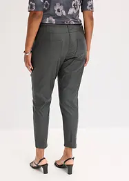 Stretch broek met glanseffect, bonprix