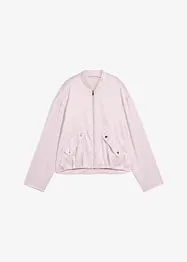 Bomber van glanzende viscosemix, bonprix
