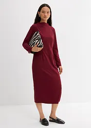 Midi jurk in een viscosemix, bonprix