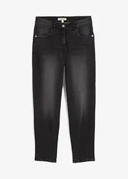 Barrel jeans mid waist, bonprix