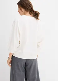 Oversized sweater van katoen, bonprix