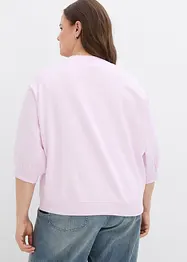 Oversized sweater van katoen, bonprix