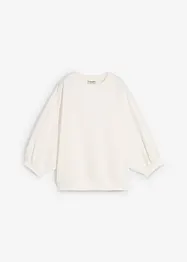 Oversized sweater van katoen, bonprix