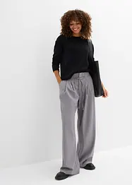 Bandplooibroek met ceintuur, bonprix