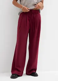 Bandplooibroek met ceintuur, bonprix