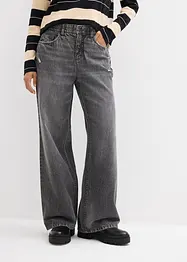 Baggy jeans, mid waist, bonprix