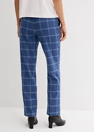 Geruite chino broek, bonprix