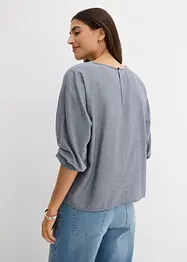 Loose fit blouse van puur katoen, bonprix