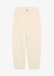 Corduroy broek in barrel model, bonprix