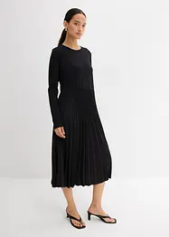 Midi jurk in een viscosemix, bonprix
