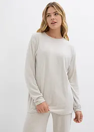 Lange sweater in een gebreide look, bonprix