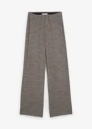 Palazzo broek in een gebreide look, bonprix