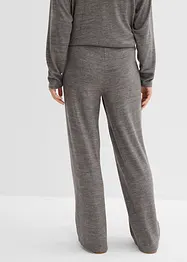 Palazzo broek in een gebreide look, bonprix