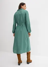 Midi jurk van soepele viscose, bonprix