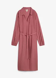 Midi jurk van soepele viscose, bonprix