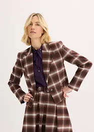 Geruite blazer, bonprix