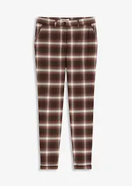 Geruite broek met turn-ups, bonprix