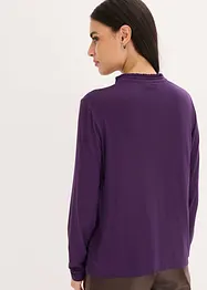 Shirt met opstaande kraag, bonprix