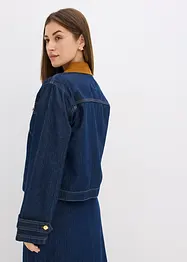 Spijkerjas  met corduroy kraag, bonprix