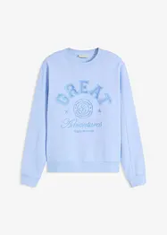 Oversized sweater van puur katoen, bonprix