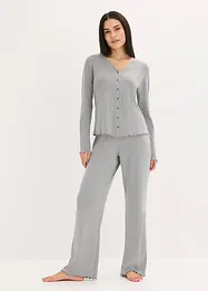 Huispak van zacht Pointelle jersey, bonprix