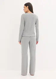 Huispak van zacht Pointelle jersey, bonprix